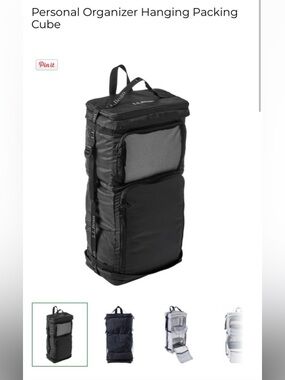 NEW with tags, LL BEAN Personal Organizer Hanging Packing Cube